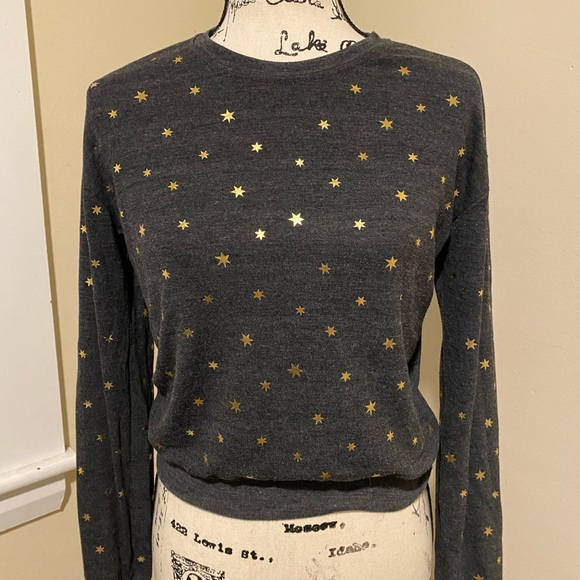 Spiritual Gangster Tops - Spiritual Gangster Stars Crew Savasana Pullover